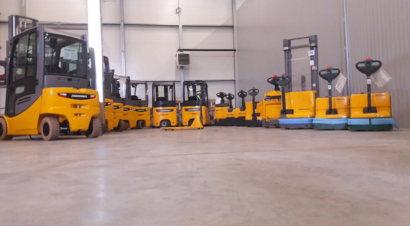 вилочные погрузчики Jungheinrich